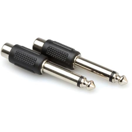 Hosa Technology RCAF to 1/4 TSM Adapter (Each)