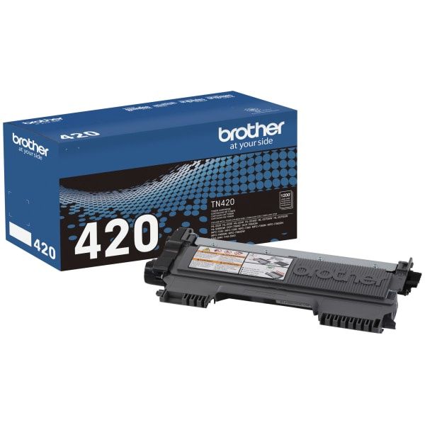 Brother Genuine Black Printer Toner Cartridge TN420
