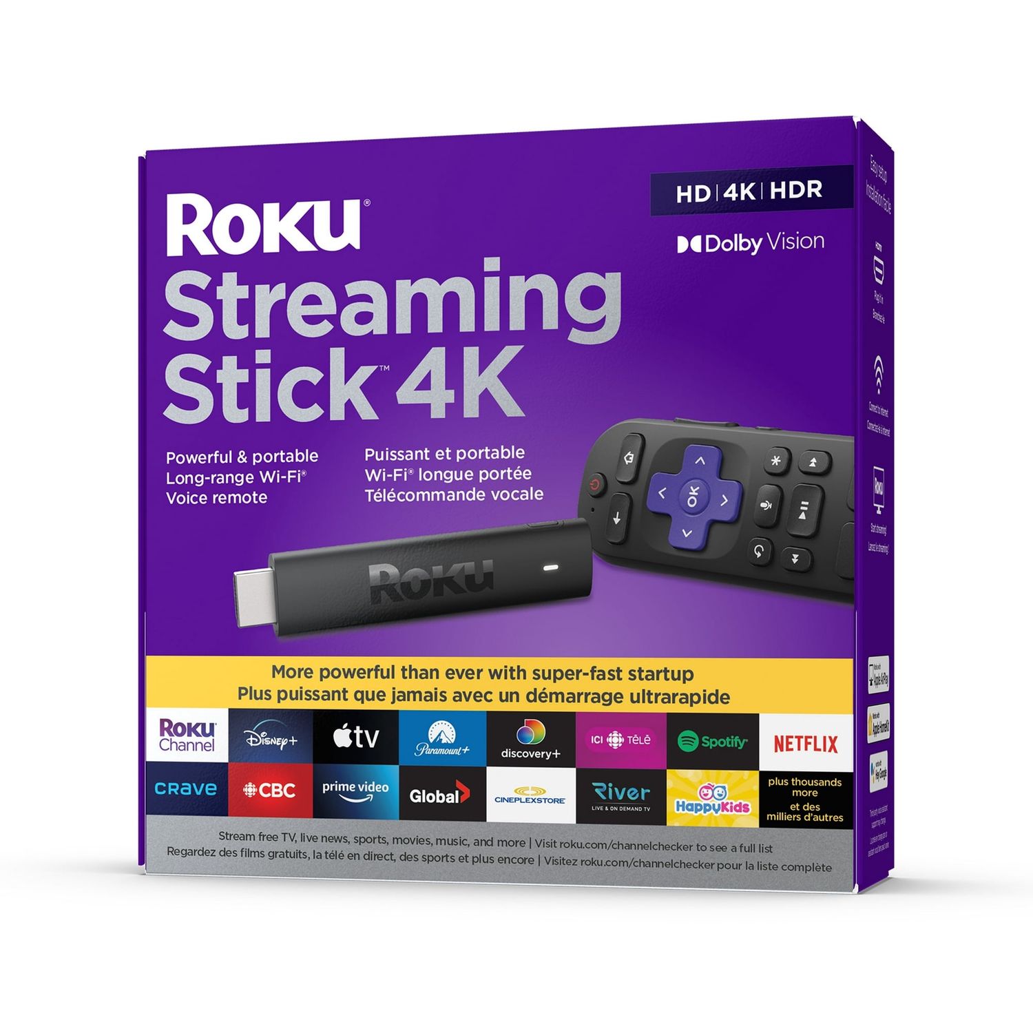 Roku Streaming Stick 4k Streaming Media Player 4k