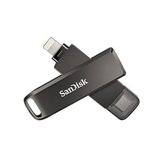 SanDisk 128GB iXpand Flash Drive Luxe for iPhone and USB Type-C Devices - SDIX70N-128G-GN6NE (B08JCX96NC)