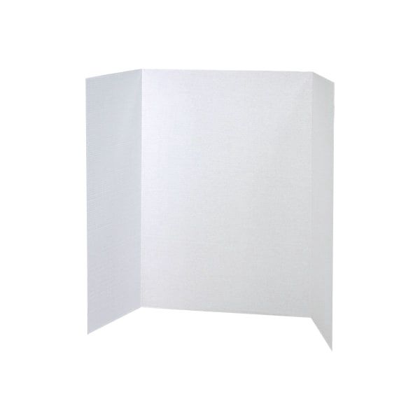 Pacon Tri-Fold Corrugated Presentation Display Boards 48 x 36 24/Carton