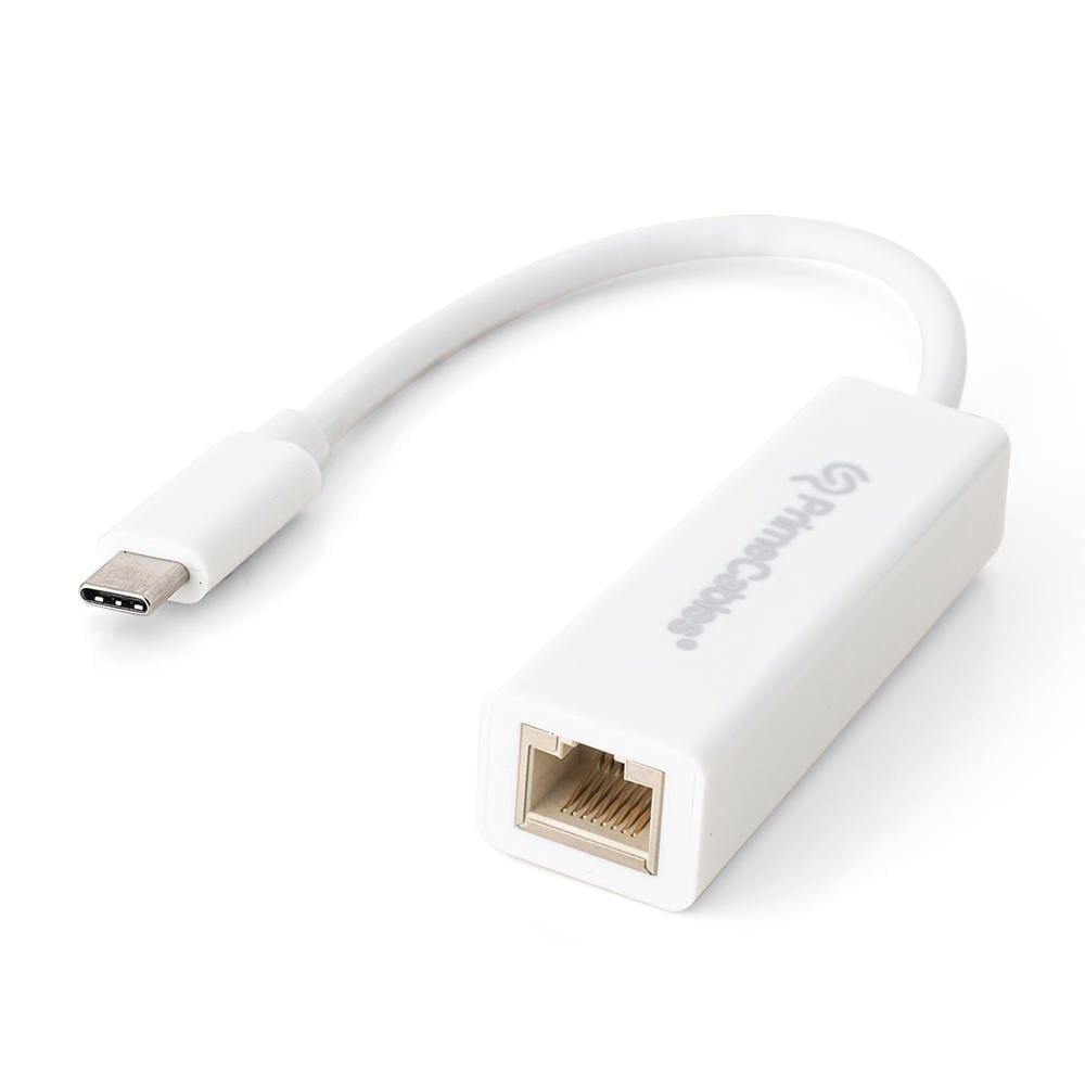 Primecables Usb Type C (Usb-C) To Rj45 Gigabit Ethernet Lan Network Adapter 0.15m