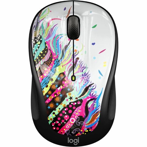 Logitech M325S Wireless Mouse Celebration Black 910006828