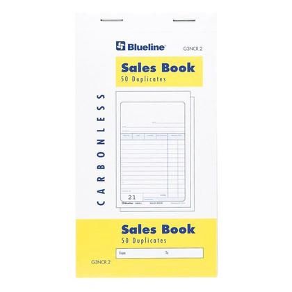 Blueline@ ventes Livre - 50 doublons Carbonless Copy - English 421800