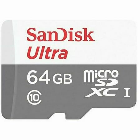 SanDisk 64GB Ultra UHS-I microSDXC Memory Card - SDSQUNR-064G-GN3MN