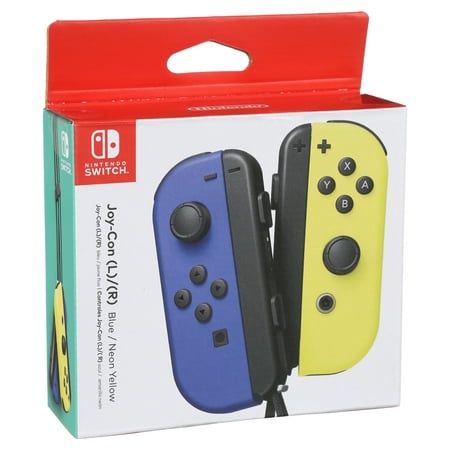 Nintendo Switch Joy-Con Pair Neon Blue &amp; Neon Yellow