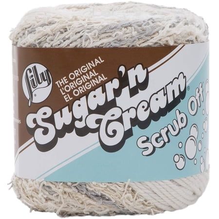 Spinrite Lily Sugar n Cream Yarn - Scrub Off - Linen
