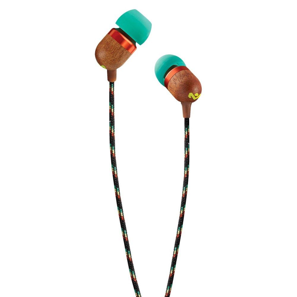 House of Marley EM-JE041-RA Smile Jamaica In-Ear Earbuds (Rasta)