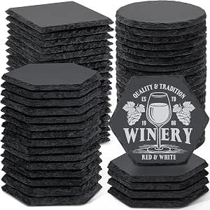 Engraved Coasters - Set of 4