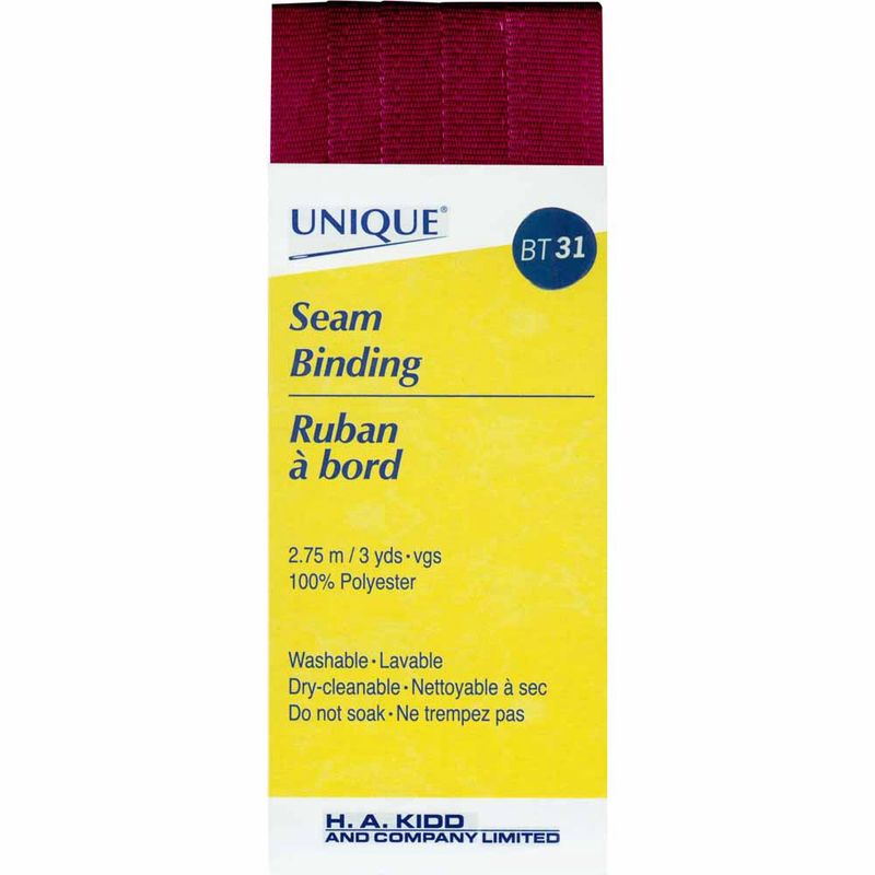 Unique Seam Binding- Wine*