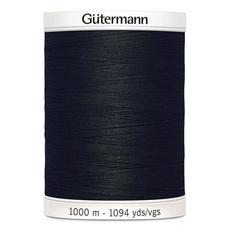 Gutermann Sew-All Black Thread 1094 yd.