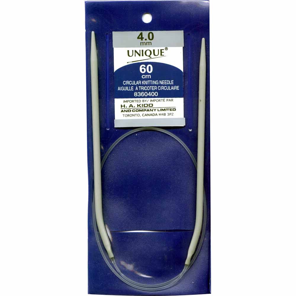 Unique 4.0mm Circular Knitting Needles - 24"