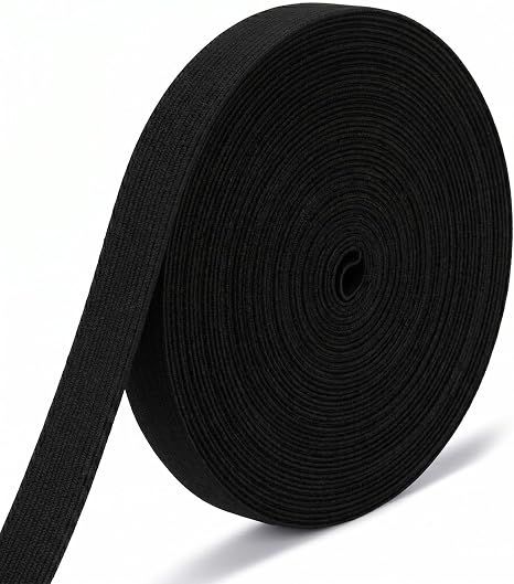 1/2" Elastic - Black