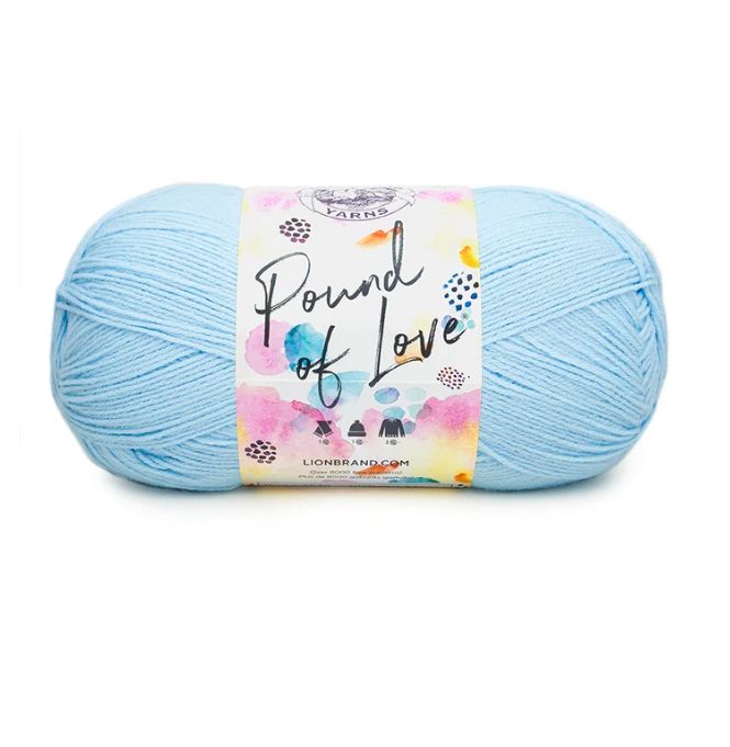 Lion Brand Pound of Love - Pastel Blue