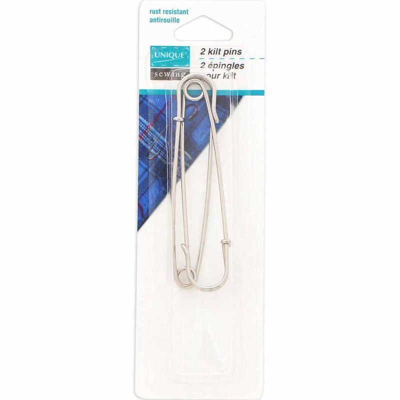Unique Silver Kilt Pins - 2 Pk