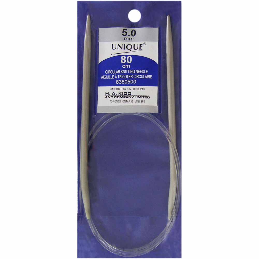 Unique 5.0mm Circular Knitting Needles - 32"