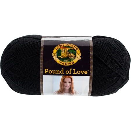 Lion Brand Pound of Love - Black