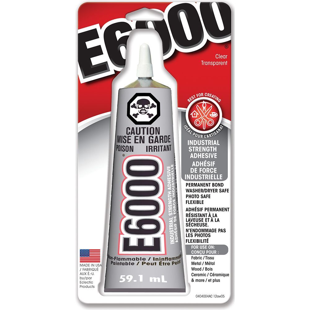 E6000 Industrial Strength Adhesive - 59.1ml
