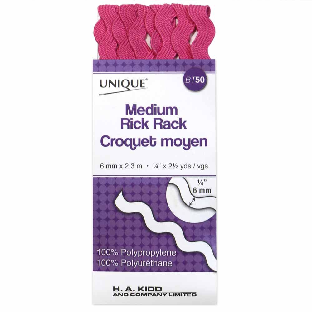 Unique Medium Rick Rack - Hot Pink