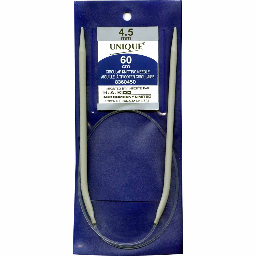 Unique 4.5mm Circular Knitting Needles - 24"