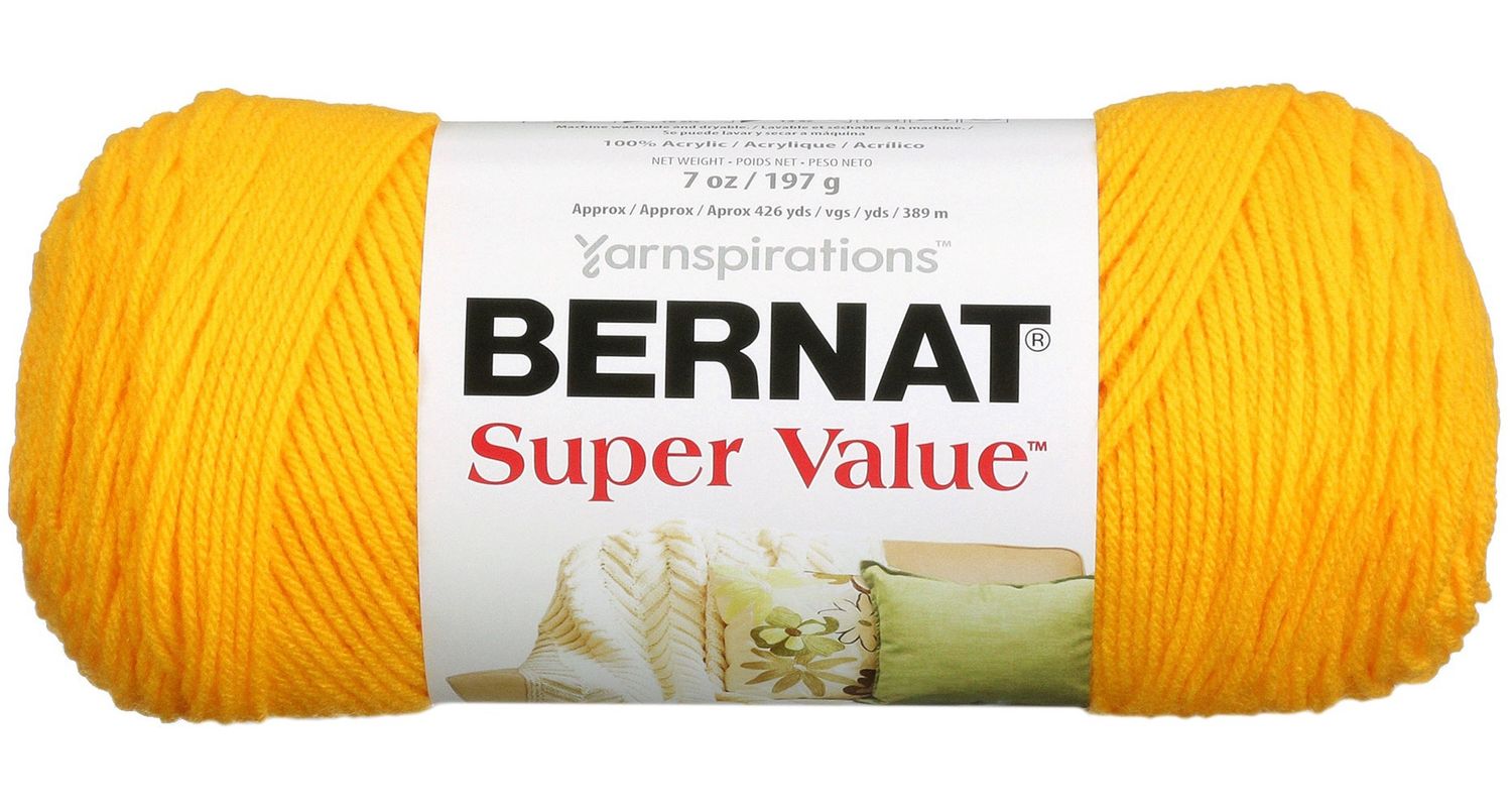 Bernat Super Value - Bright Yellow