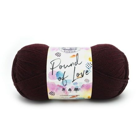 Lion Brand Pound of Love - Claret