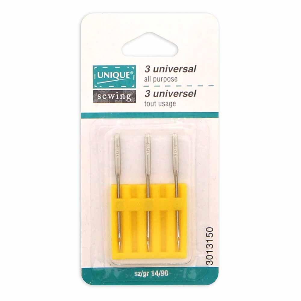 Unique Universal Needles 14/90 - 3 Pk