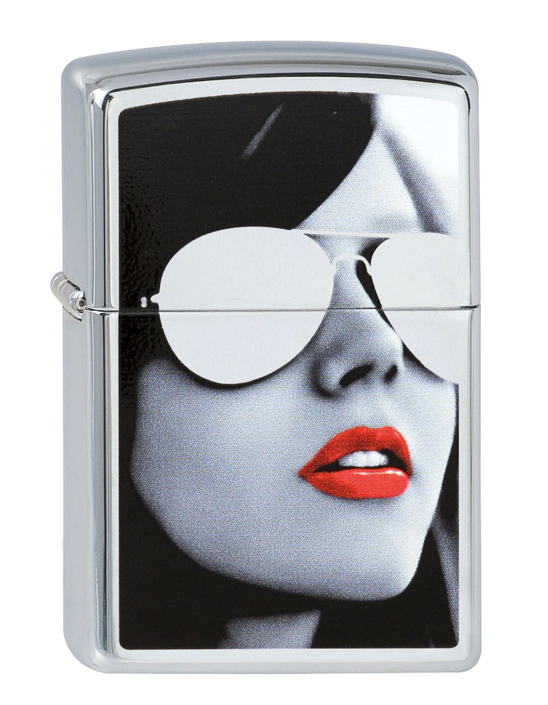 Zippo Sunglasses High Polish Chrome Pocket Lighter