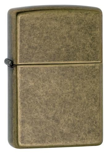 Zippo Antique Brass Pocket Lighter