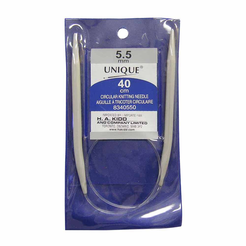 Unique 5.5mm Circular Knitting Needles - 16"