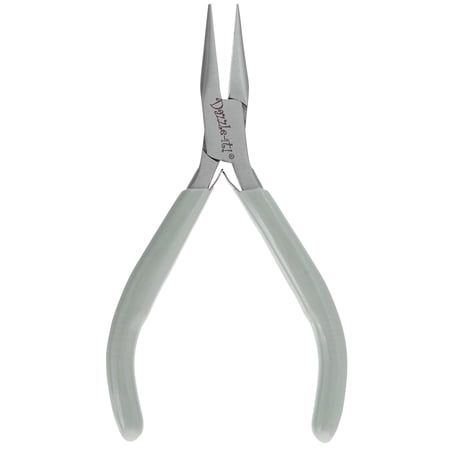 John Bead Multi Purpose Tools | Classic Slim 4.75 Chain Nose Stainless Steel Jewelry Making Pliers