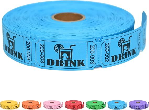 Drink Tickets - Blue