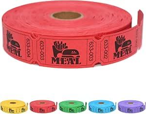 50/50 Tickets - Colored