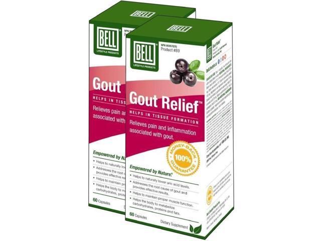 BELL Gout Relief (60 Caps) 2-Pack