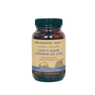 Harmonic Arts Lion's Mane Mushroom Capsules