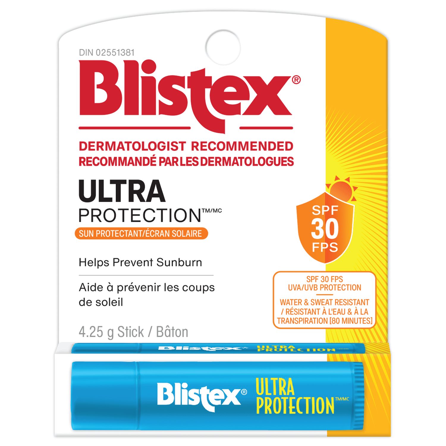 Blistex Ultra Protection Lip Balm SPF 30 4.25g (B00ESJ5HOI)