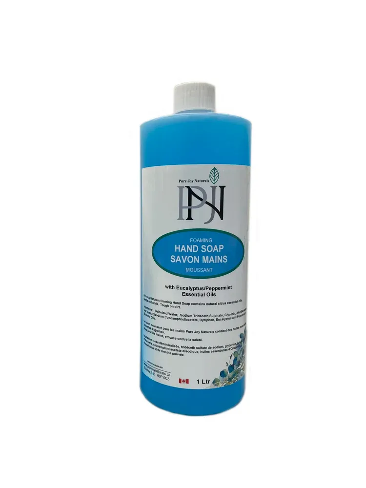 Pure Joy Naturals Foaming Hand Soap - Eucalyptus Peppermint*