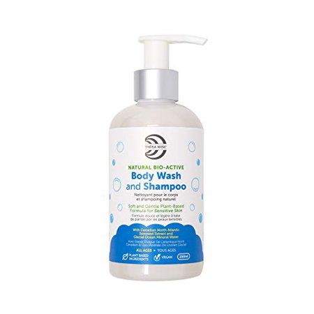 Thera Wise Natural Bio-Active 2 in 1 Shampoo &amp; Body Wash Soft and Gentle Plant-Based Formula for Sensitive Skin Made With All-Natural Ingredients 250ml