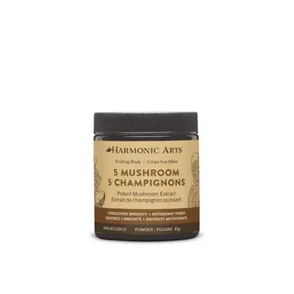 Harmonic Arts 5 Mushroom Powder - 45g*