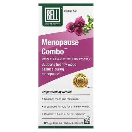 Bell Lifestyle Menopause Combo 60 Veggie Capsules