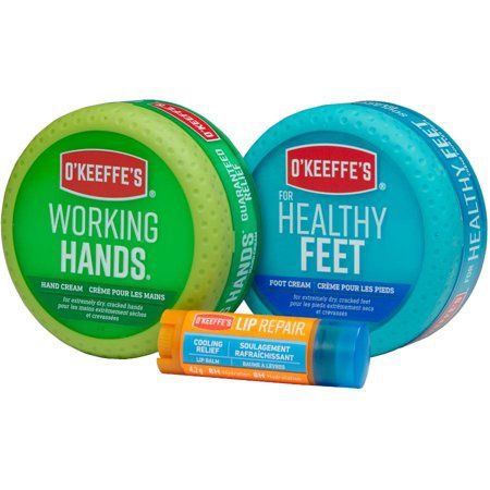 Working Hands Feet Repair and Lip Repair Cream - 3 Pieces