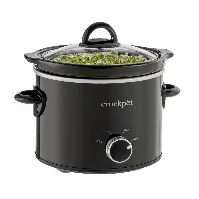 Crock-Pot 2-Quart Classic Slow Cooker, Small Slow Cooker, Black