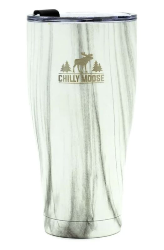 Chilly Moose 20oz Killarney Tumbler - Harbor White
