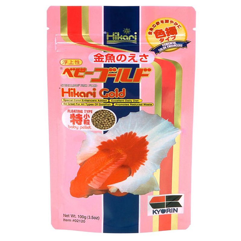Hikari Gold Baby Pellet Pond Food 3.5 Oz