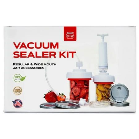 ForJars Vacuum Sealer Kit