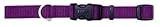 Tuff Collar Nylon Adjustable Collar - Purple - 14 -20 Long x 5/8 Wide
