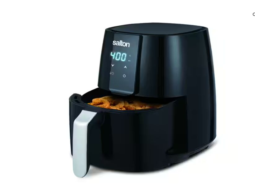 Salton Digital Air Fryer 3.8L - Black