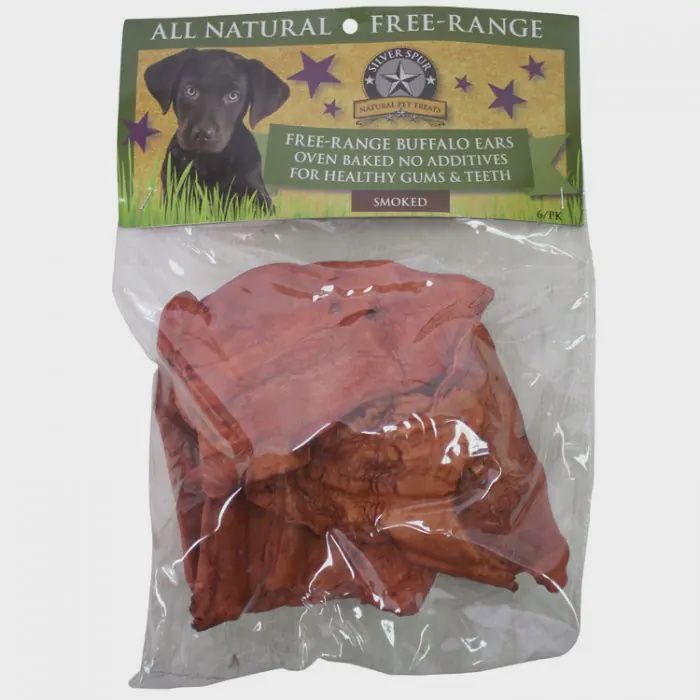 Silver Spur Free-Range Buffalo Ears - Smoked