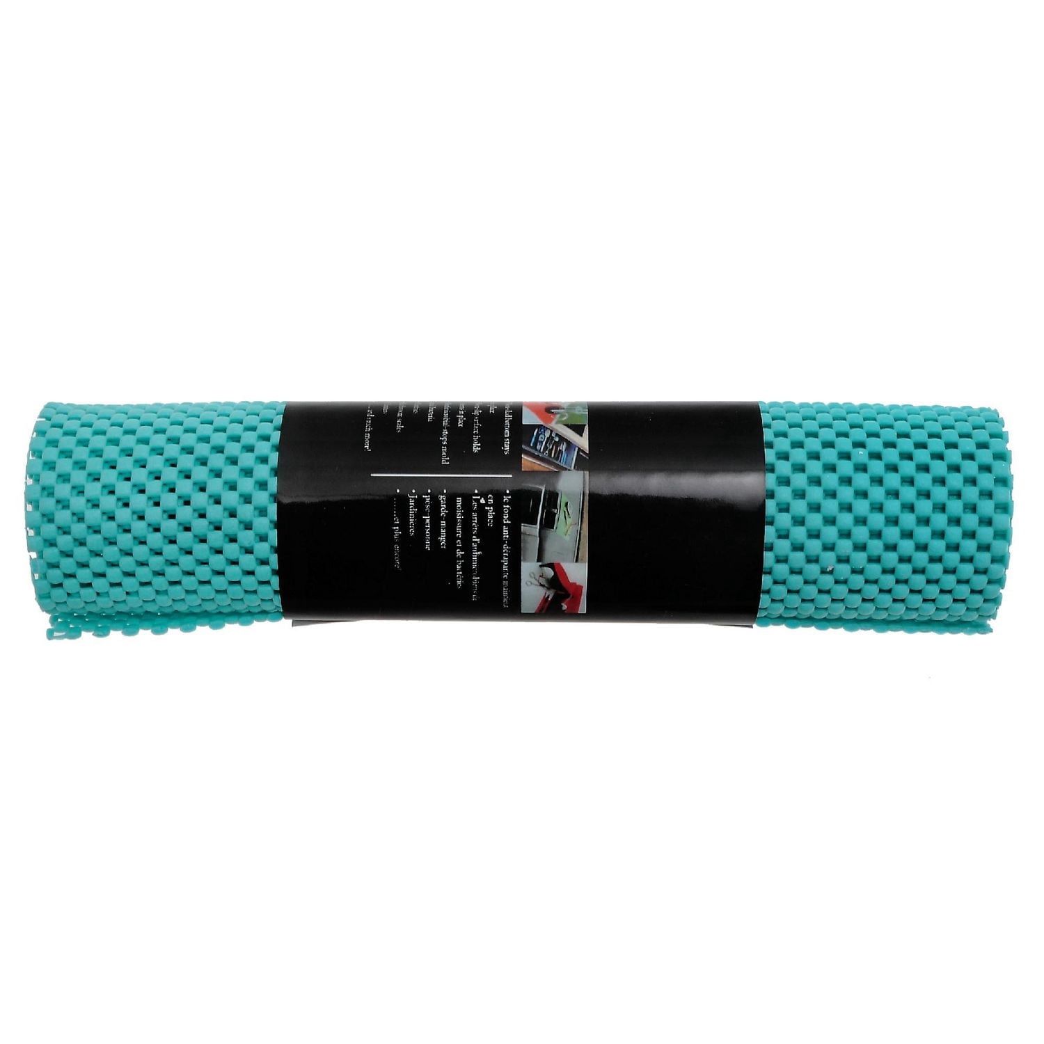 Ih Casadécor Anti Slip Pvc Mat (Teal) (12" X 59") - Set Of 6 12 In. X 12 In. (30.5 Cm X 30.5 Cm)