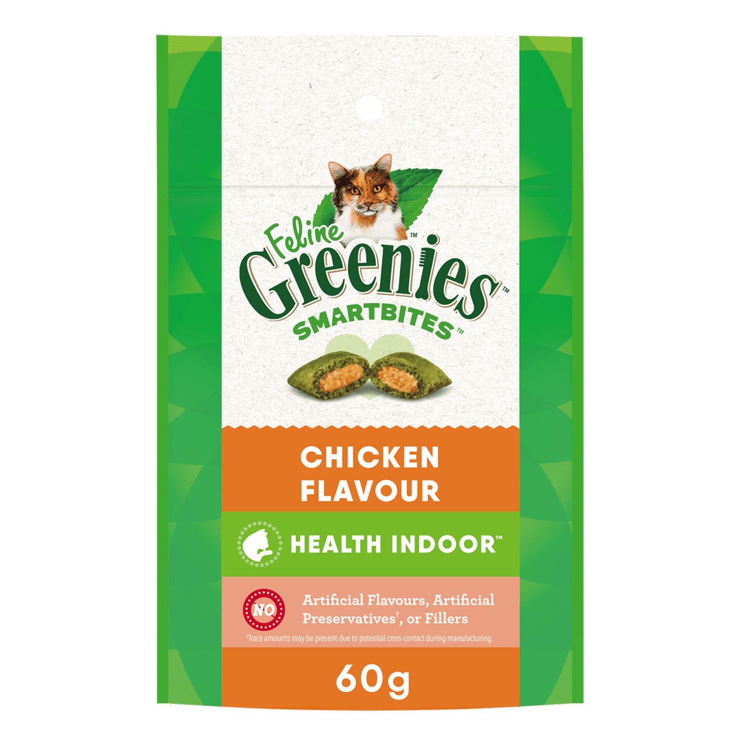 Feline Greenies Smartbites Cat Treats Healthy Indoor Natural Dental Care Chicken Flavour Value Pack